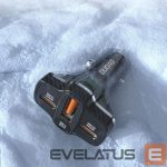 Adaptrid Dudao  Dudao R78 78W Car Charger USB-C PD / 2xUSB-A QC - Black 