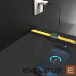 Cable Dudao  Dudao A12MaxC PD60W 2-in-1 Charger for Apple Watch / USB-C 1.2m - Black 