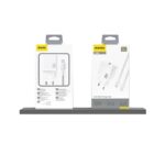 Adapteriai Dudao  Dudao A26 PD20W GaN USB-C Charger - White 