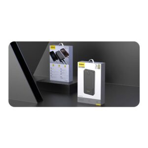 Ārējais akumulators Dudao  Powerbank Dudao K10Pro 2.4A 20000mAh 2 x USB-A Black