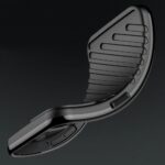 Aizmugurējais vāciņš Hurtel  Thunder Case for Samsung Galaxy A56/A36 Silicone Armored Cover - Black 