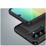 Aizmugurējais vāciņš Hurtel  Carbon Case Samsung Galaxy A26 Black 