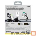 Auto holder SBS  SBS TESUPMAGRINGEXT Smartphone Holder for Dashboard and Windshield, MagSafe Compatible - Black 