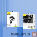 FM modulaator Dudao  Dudao R2PRO+ Transmitter with PD25W Bluetooth 5.3 RGB Charging Ports - Black and Silver 