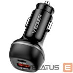 Autotarvikud Veger  Car charger VEGER USB A + USB C QC PD 51W CC62-1A1C black 