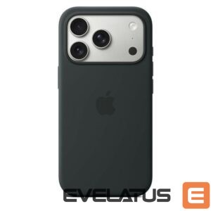 Aizmugurējais vāciņš Apple  iPhone 17 Pro Silicone Case with MagSafe – Black 