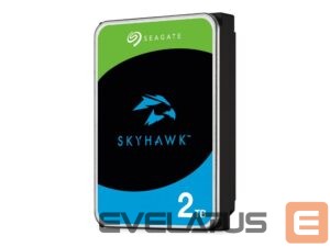 Cietais disks HDD SeaGate  ST2000VX017 SkyHawk Surveillance 2 TB, 256 MB, SATA 6Gb/s 