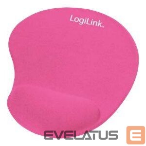 Datora pele Logilink  ID0027P Mouse Pad, Silcon Wrist, Pink | 