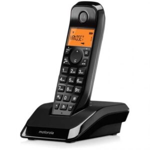 Telephone set Motorola  Digital Cordless Telephone | S1201B | Built-in display | Black 