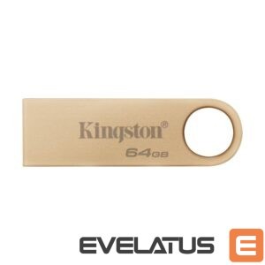 Zibatmiņa Kingston  DataTraveler SE9 G3 | 64 GB | USB 3.2 | Gold 