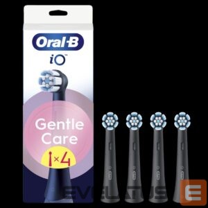 Hambahari Oral-B  Replaceable toothbrush heads | iO GentleCare | Heads | For adults | Number of brush heads included 4 | Black 