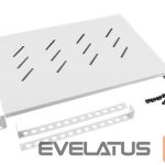 Muud kaubad Lanberg  19" fixed shelf 1U/483x300mm max load capacity up to 25kg, grey | 