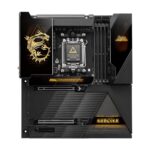 Материнская плата для процессоров Intel MSI  MEG X870E GODLIKE | Processor family AMD | Processor socket AM5 | Supported hard disk drive interfaces SATA, M.2 | Number of SATA connectors 4 