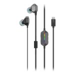 Laidinės ausinės Lenovo  RGB Gaming In-Ear Headphones | Legion E510 7.1 | Built-in microphone | Wired | Stormy Gray 