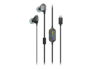 Vadu austiņas Lenovo  RGB Gaming In-Ear Headphones | Legion E510 7.1 | Built-in microphone | Wired | Stormy Gray 