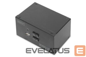 Serveru  - Citi piederumi Digitus  KVM Switch, 2 Port, Dual Display, 4K, HDMI | DS-12860 