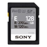 Atmiņas kartes Sony  | UHS-II SDXC Memory Card | SF-E | 128 GB | SDXC | Flash memory class 10, U3, V60 