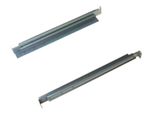 Citas preces CyberPower  | 4POSTRAILKIT1832 Rackmount Rail Kit | Adjustable Rails: Extend from 18.5” to 29” for proper fit with various sizing requirements; 4-Post Mounting: Secures equipment at both the front and back of the rack; Mounting Hardware: Sixteen (16) M5 x 12 screws are included to secure the rails to each post 