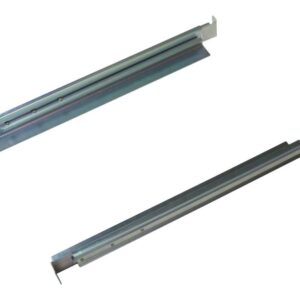 Citas preces CyberPower  | 4POSTRAILKIT1832 Rackmount Rail Kit | Adjustable Rails: Extend from 18.5” to 29” for proper fit with various sizing requirements; 4-Post Mounting: Secures equipment at both the front and back of the rack; Mounting Hardware: Sixteen (16) M5 x 12 screws are included to secure the rails to each post 