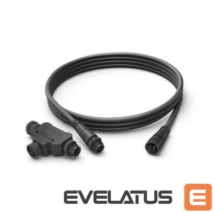 LED pirn Philips Hue  Outdoor 24V Cable Extension and T-connector, 2.5m 