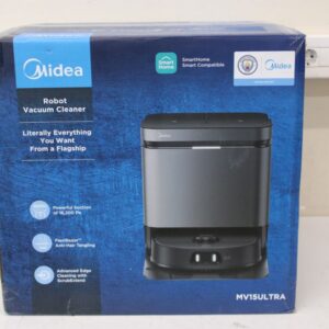 Putekļusūcējs Midea  SALE OUT.  V15 Robot Vacuum Cleaner |  Robot Vacuum Cleaner | V15 | Wet&Dry | 5200 mAh | Dust capacity 3 L | 16200 Pa | Black | DEMO 