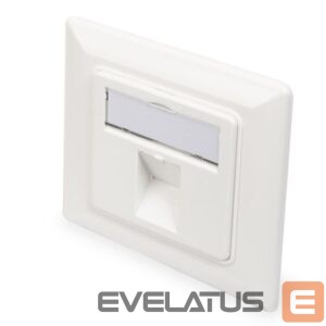 Nutitelefon Digitus  | Wallplate for Keystone Modules, German type, middle plate 50x50 mm, frame 80x80 mm | DN-93811 