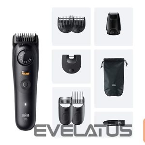 Plaukų kirpimo mašinėlė Braun  Beard Trimmer BT5560 BLKMAT | 