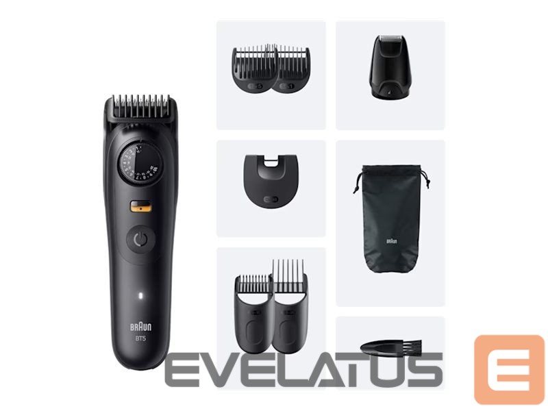 Триммер для волос Braun Beard Trimmer BT5560 BLKMAT |