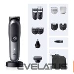 Plaukų kirpimo mašinėlė Braun  Multi Groomer AIO7560 BlkSpcGry | 