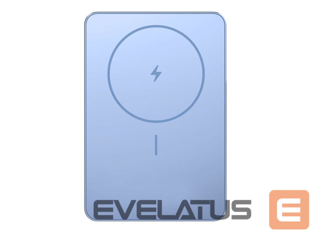 Väline aku Xiaomi Super Slim Magnetic Power Bank 5000 | 5000 mAh | Blue