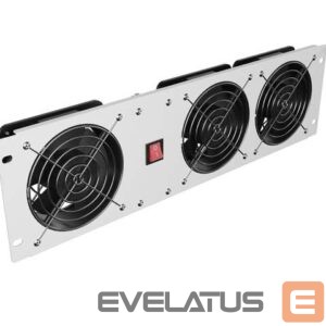 Muud kaubad Lanberg  Vertical Ventilation Panel 19" 3U for Rack three Fans 230V | AK-1506-S | Grey 