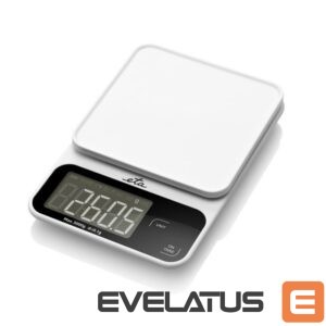 Köögikaalud ETA  Kitchen Scale | Popi 677090000 | Maximum weight (capacity) 5 kg | Graduation 1 g | Display type LCD | White 