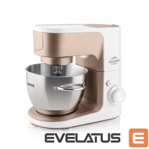 Mixers and blenders ETA  Kitchen machine | Gratussino III Elements 302390210 | 1200 W | Number of speeds 8 | Bowl capacity 4.5 L | White/Rose Gold 