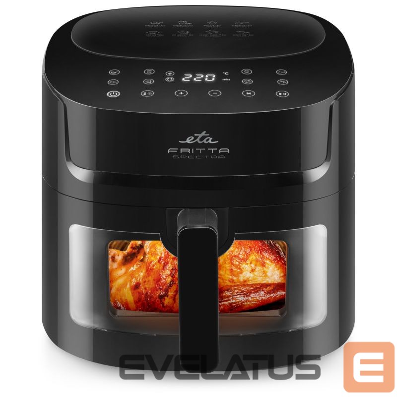 Lauagrillid ETA Hot Air Fryer | Fritta Spectra 616890000 | Power 1800 W | Capacity 7.2 L | Black