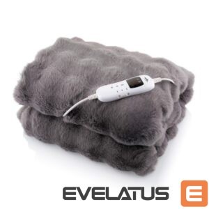 Cita mazā sadzīves tehnika ETA  Heating Blanket, 130 x 160 cm | Bubble 632590000 | Number of heating levels 3 | Number of persons 1 | Washable | Remote control | 120 W | Grey 