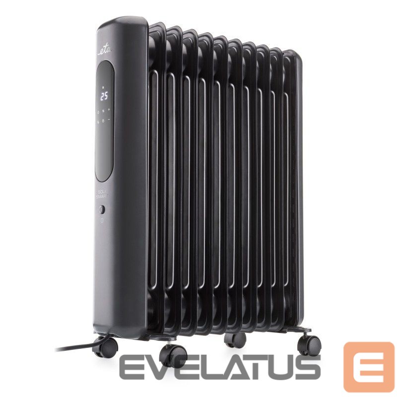 Radiaator ETA Oil Radiator Heater | Sole Smart 262590000 | Oil Radiator | 2500 W | Number of power levels 3 | Black