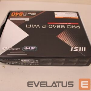 Материнская плата для процессоров Intel MSI  SALE OUT.  PRO B840-P WIFI |  PRO B840-P WIFI | Processor family AMD | Processor socket AM5 | DDR5 | Supported hard disk drive interfaces SATA, M.2 | Number of SATA connectors 4 | DAMAGED PACKAGING 