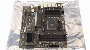 Intel protsessori emaplaat MSI  SALE OUT.  B550M PRO-VDH WIFI |  B550M PRO-VDH WIFI | Processor family AMD | Processor socket AM4 | DDR4 | Memory slots 4 | Chipset AMD B | Micro ATX | USED, REFURBISHED, WITHOUT ACCESSORIES, ONLY ANTENNAS AND BACKPANEL INCLUDED 