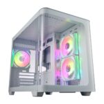 Kompiuterio dėžė FSP  Case | S380 | White | Mid Tower | Power supply included No 