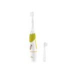 Dantų šepetėlis ETA  Toothbrush | Sonetic 071090040 | Battery operated | For kids | Number of brush heads included 2 | Number of teeth brushing modes 1 | Green/White 