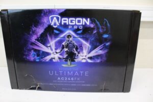 Monitors AOC  SALE OUT.  AG246FK 24“, 1920x1080, 16:9, 400 cd/m², 1ms, HDMI, Displayport |  AG246FK | 24.1 " | Ultra-Fast TN eSports | FHD | 16:9 | 540 Hz | 0.5 ms | 1920 x 1080 pixels | 400 cd/m² | HDMI ports quantity 2 | Black | Warranty 36 month(s) | DAMAGED PACKAGING 