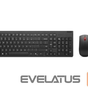 Arvuti klaviatuur Lenovo  Essential Wireless Combo Keyboard & Mouse Gen2 Black-US Euro | 