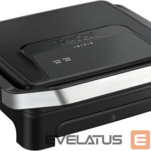 Galda grils TEFAL  GC271810 Inicio Panini and grilling machine, Non-stick, Black/Stainless steel | 