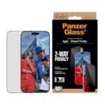 Back panel cover PanzerGlass  Screen protector | Apple | iPhone 17 Pro Max | Glass | Transparent | Ultra-Wide Fit w. EasyAligner 