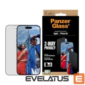 Aizmugurējais vāciņš PanzerGlass  Screen protector | Apple | iPhone Air | Glass | Transparent | Ultra-Wide Fit w. EasyAligner 