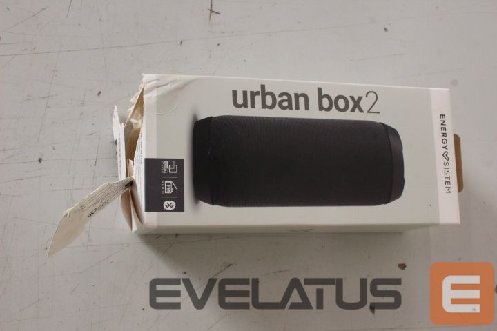 Компьютерные колонки Energy Sistem SALE OUT. Urban Box 2 Bluetooth speaker, Onyx | Speaker | Urban Box 2 | DAMAGED PACKAGING | 10 W | Bluetooth | Onyx | Wireless connection