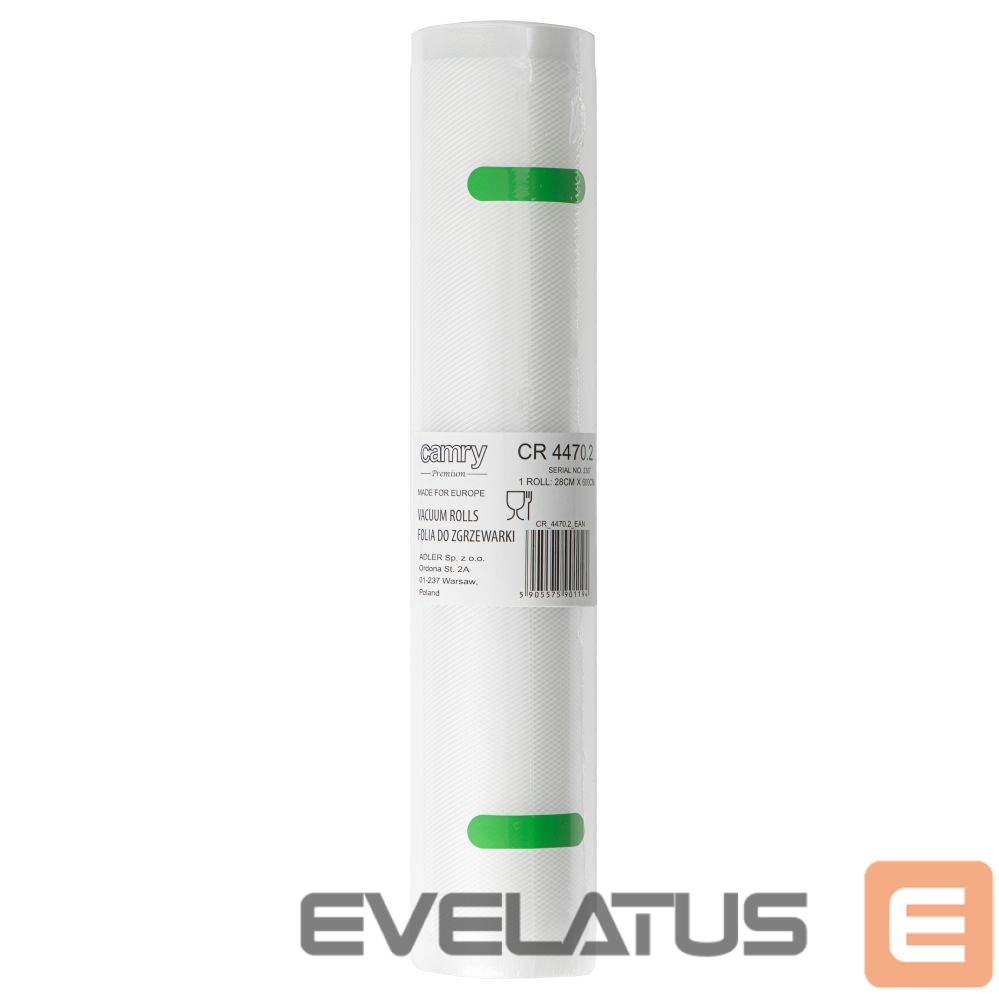 Accessories and filters Camry Vacuum sealer roll for CR 4470, AD 4484, MS 4492, AD 4503 | CR 4470.2