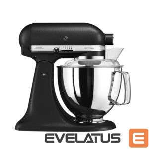Mikseri un blenderi KitchenAid  | Mixer | Artisan Elegance 5KSM175PSEBK | 300 W | Number of speeds 10 | Bowl capacity 4.8 L | Iron Black 