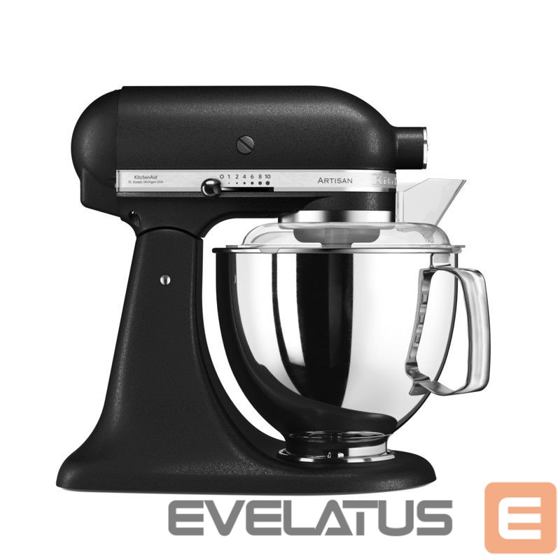 Mikserid ja blenderid KitchenAid | Mixer | Artisan Elegance 5KSM175PSEBK | 300 W | Number of speeds 10 | Bowl capacity 4.8 L | Iron Black