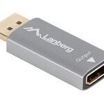 Charger Lanberg  Displayport (M)->HDMI(F) Adapter 8K, Silver 